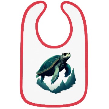 Discover Cute turtle Bibs