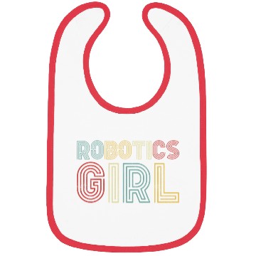 Discover Robot Robotics Engineer Girl Bibs