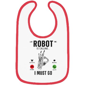 Discover Robot Robotics Engineer Phone Bibs