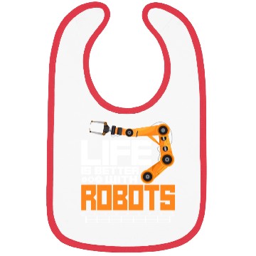 Discover Robot Robotics Engineer Vintage Bibs