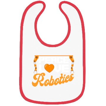 Discover Robot Robotics Engineer Female Bibs