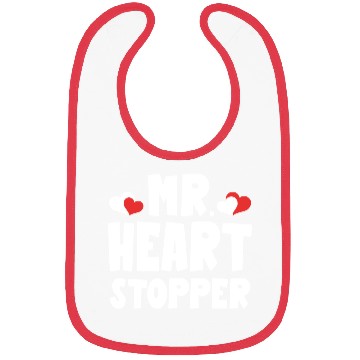 Discover Mr Heart Stopper Funny Boyfriend Valentine's Day Bibs