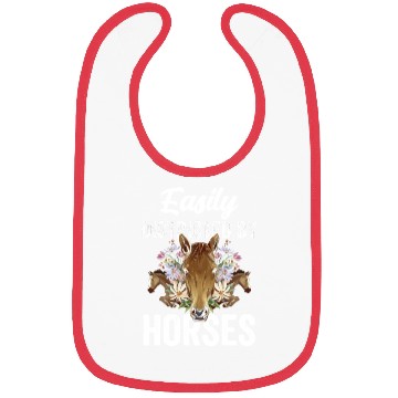 Discover Easily Distracted By Horses Riding Rider Horse Bibs