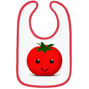 Discover Sweet Tomato Cartoon - A Delightful Visual 2 Bibs