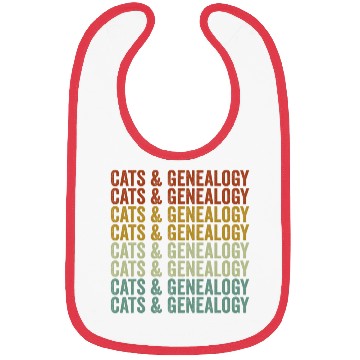 Discover Cats & Genealogy Genealogy Genealogist Cats Lover Bibs