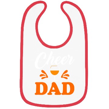 Discover Cheer Dad Bibs