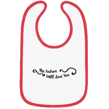 Discover The nature will love you Bibs