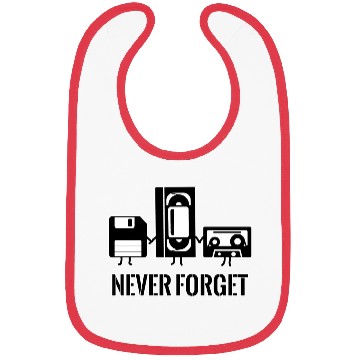 Discover Never Forget 90s Bibs