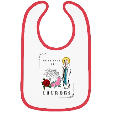 Discover OUR LADY OF LOURDES Bibs