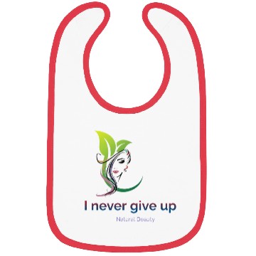 Discover I never give up Bibs