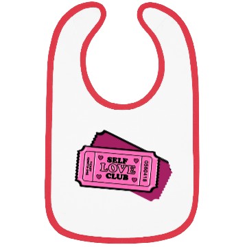 Discover Self-Love Empowerment Ticket Bibs