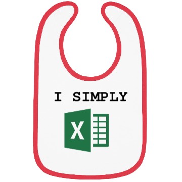 Discover I Simply Excel Funny Accountant Spreadsheets Bibs