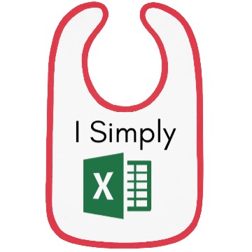 Discover I Simply Excel Funny Accountant Spreadsheets Bibs