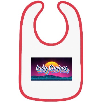 Discover Lady Curious Neon Title Bibs