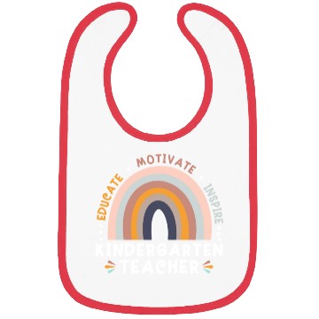 Discover Educate Motivate Inspire Kindergarten Teacher Bibs