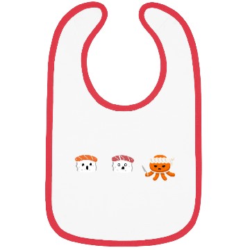 Discover Sushi Ninja Attack Bibs