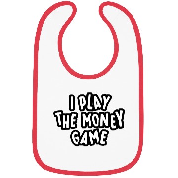 Discover I PLAT the MONEY GAME design Bibs