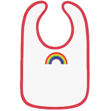 Discover Girls Gays and Theys LGBT colorful Pride Bibs