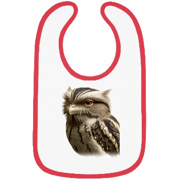 Discover potoo ghost bird 3 Bibs