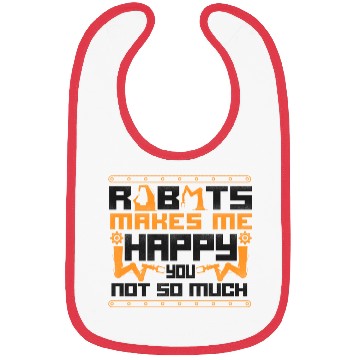 Discover Robot Robotics Engineer Vintage Bibs