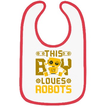 Discover Robot Robotics Engineer Boy This Bibs