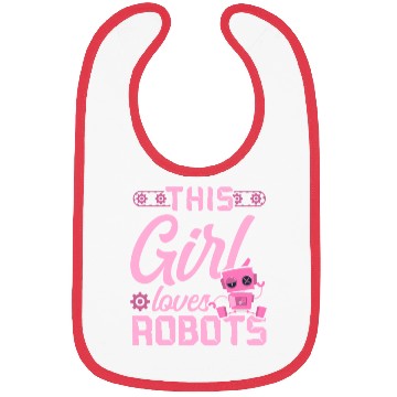 Discover Robot Robotics Engineer Girl This Bibs