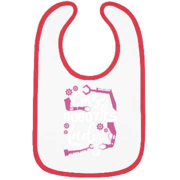 Discover Robot Robotics Engineer Female Bibs
