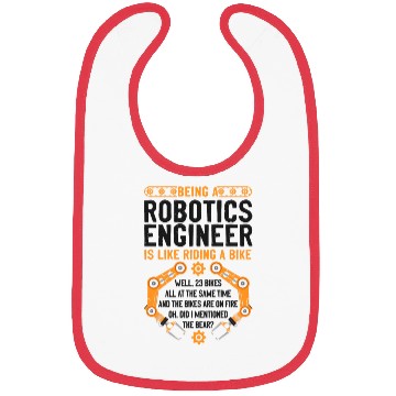 Discover Robot Robotics Engineer Vintage Bibs