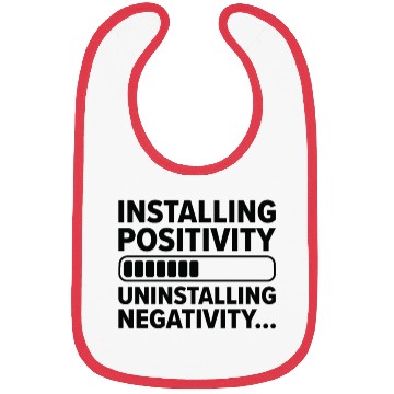 Discover Installing Optimistic People Happiness Positive Bibs