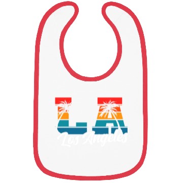 Discover Los Angeles LA California Gift Bibs