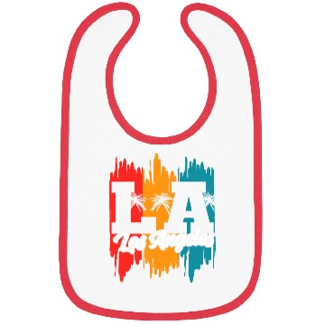 Discover Los Angeles LA California Gift Bibs