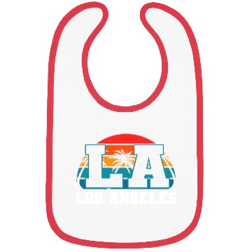 Discover Los Angeles LA California Gift Bibs
