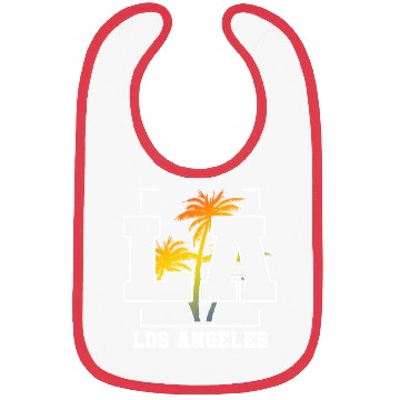 Discover Los Angeles LA California Gift Bibs