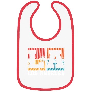 Discover Los Angeles LA California Gift Bibs