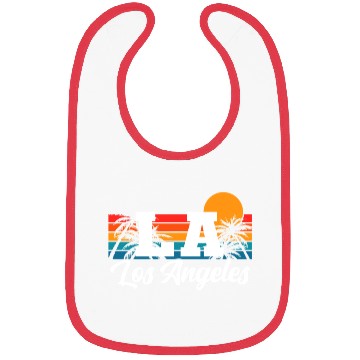 Discover Los Angeles LA California Gift Bibs