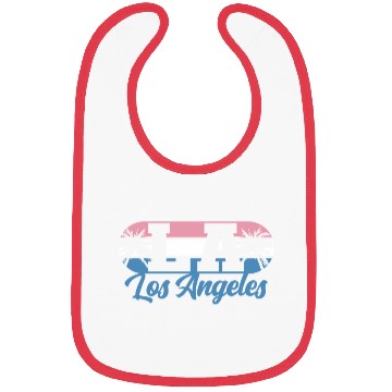Discover Los Angeles LA California Gift Bibs