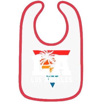 Discover Los Angeles LA California Gift Bibs