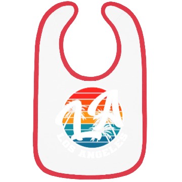 Discover Los Angeles LA California Gift Bibs
