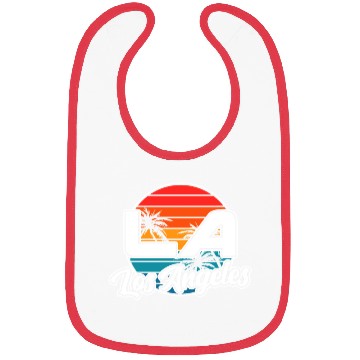 Discover Los Angeles LA California Gift Bibs