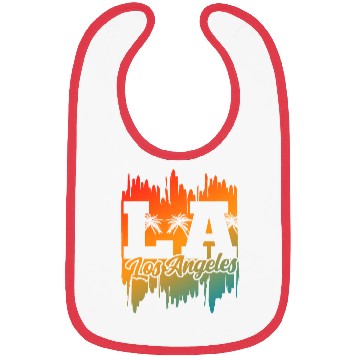 Discover Los Angeles LA California Gift Bibs
