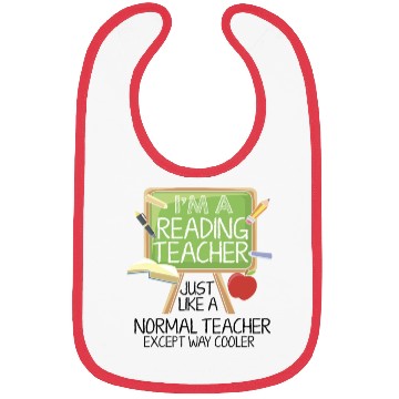 Discover Reading Teacher Bibs