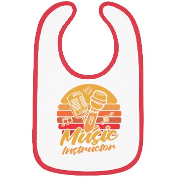 Discover Music Teacher Microphone Bibs