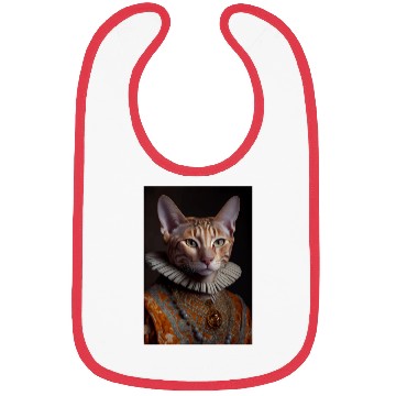 Discover Ocicat Prince Cat Breed Portrait Royal Renaissance Bibs