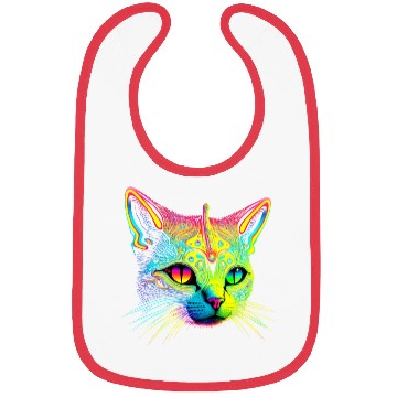 Discover Alien cosmic cat Bibs