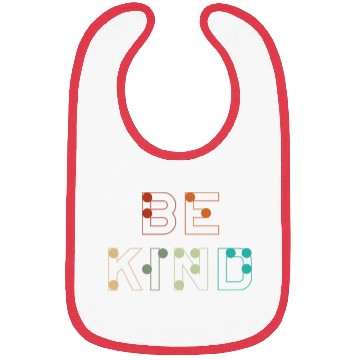 Discover Retro Kindness Braille Language Braille Alphabet Bibs