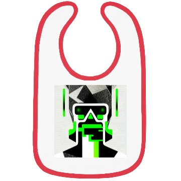 Discover Cyberpunk Inspired Green Theme KeyLead Bibs