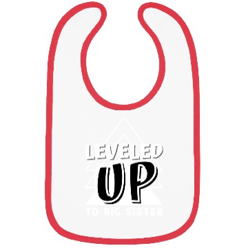 Discover Level Up to big sister Bibs