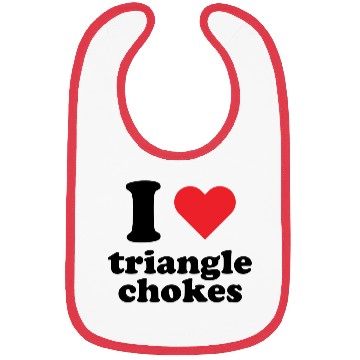 Discover I Love Triangle BJJ Gear Bibs