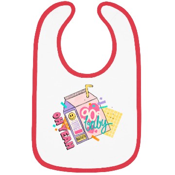 Discover OH YEAH 90s BABY Bibs