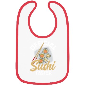 Discover Official Sushi Taster Sushi Rice Fish Sashimi Bibs